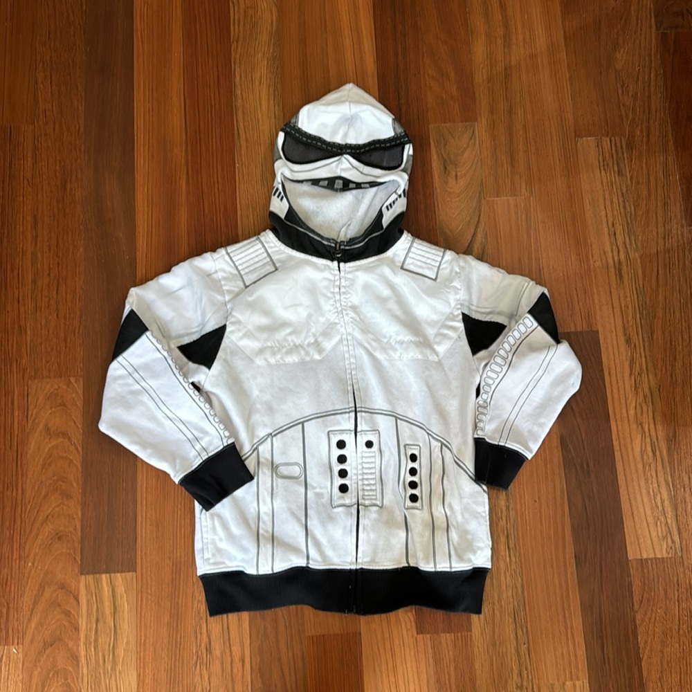 Star Wars Stormtrooper Hooded Zip-Up Sweatshirt